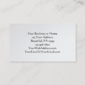 ピリピ1:6私はこの聖句に自信を持っている 名刺 (裏面)