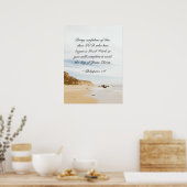 ピリピ1:6良い業を始めた神 ポスター (キッチン)