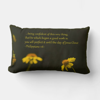 ピリピ1:6 ランバークッション