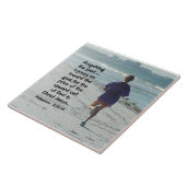 ピリピ3:13忘れの過去、聖書 タイル (側面)