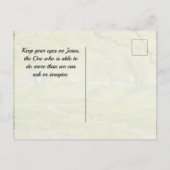 ピリピ3:13-14忘れの過去 ポストカード (裏面)