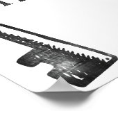 ピリピ4:12すべてキリストを通して聖なる書物、 経典 ポスター (角)