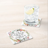 ピリピ4:13わたしはすべての事をすることができる スクエアペーパーコースター (インサイチュ)