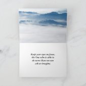 ピリピ4:13キリストの聖書を通して、すべてのもの カード (内部)