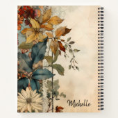 ピリピ4:13キリストの聖書を通して、すべてのもの ノートブック (裏面)