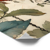 ピリピ4:13キリストの聖書を通して、すべてのもの ポスター (角)