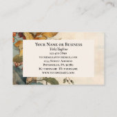 ピリピ4:13キリストの聖書を通して、すべてのもの 名刺 (裏面)