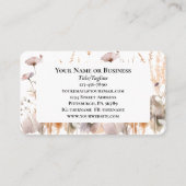 ピリピ4:13キリストの聖書を通して、すべてのもの 名刺 (裏面)