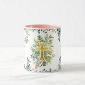 ピリピ4:13キリストを通して全てのことを行うことができる マグカップ (中央)