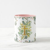 ピリピ4:13キリストを通して全てのことを行うことができる マグカップ (中央)