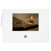 ピリピ4:13キリストを通して、すべてのもの、カード (裏面横)