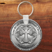 ピリピ4:13キーチェーン キーホルダー (正面)