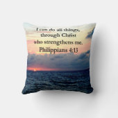 ピリピ4:13日の出デザイン クッション (裏面)