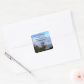 ピリピ4:13祈りの言葉 スクエアシール (封筒)