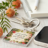 ピリピ4:13聖書の時代を超えたデザイン キーホルダー (正面右)