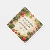 ピリピ4:13聖書の時代を超えたデザイン スタンダードランチョンナプキン (角)