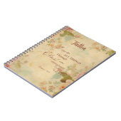 ピリピ4:13聖書の聖なる書物、 経典フローラ ノートブック (左側)