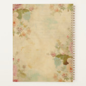 ピリピ4:13聖書の聖なる書物、 経典フローラ プランナー手帳 (裏面)