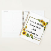 ピリピ4:13聖書の聖句カレンダープランナー プランナー手帳 (ディスプレー)