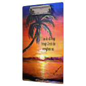 ピリピ4:13 クリップボード (左)