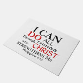 ピリピ4:13 ドアマット (アングル)