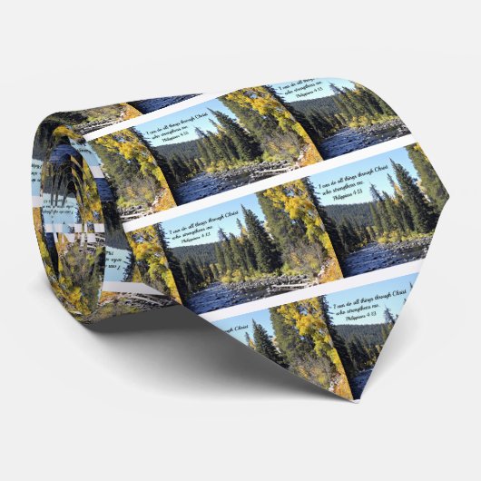 ピリピ4:13 ネクタイ (ロール)