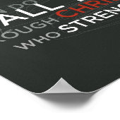 ピリピ4:13 ポスター (角)