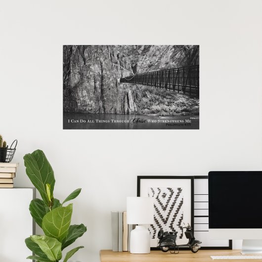 ピリピ4:13 ポスター (ホームオフィス)