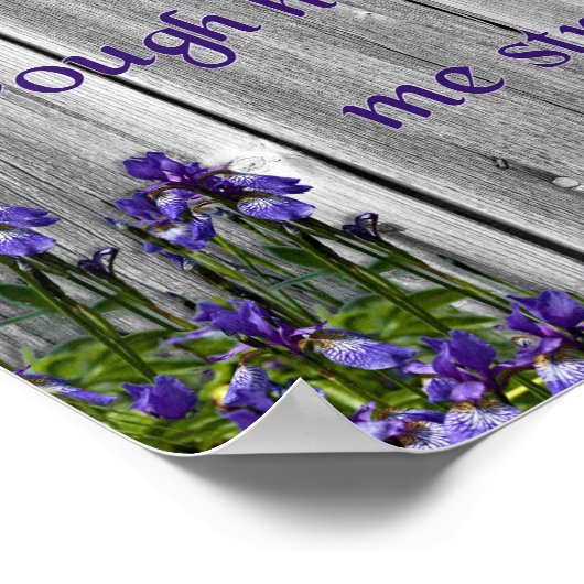 ピリピ4:13 ポスター (角)