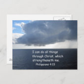 ピリピ4:13 ポストカード (正面/裏面)