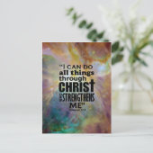 ピリピ4:13 ポストカード (スタンド正面)