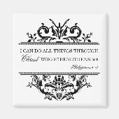 ピリピ4:13 マグネット (正面)