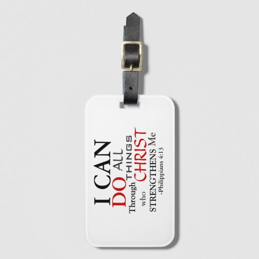ピリピ4:13 ラゲッジタグ (正面縦)
