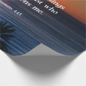 ピリピ4:13 ラッピングペーパー (角)