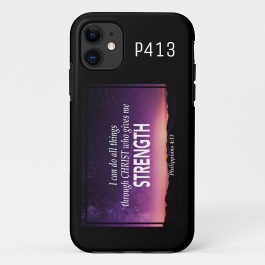 ピリピ4:13 |私はすべての事を行うことができる Case-Mate iPhoneケース (裏面)