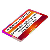 ピリピ4:19磁石 マグネット (左側)