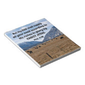 ピリピ4:19 ノートパッド (アングル)