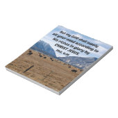 ピリピ4:19 ノートパッド (回転)