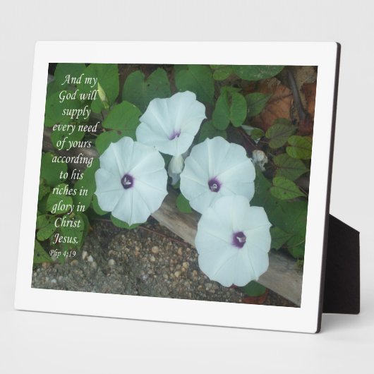 ピリピ4:19 フォトプラーク (側面)