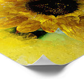 ピリピ4:4主に喜びなさい!聖書 ポスター (角)