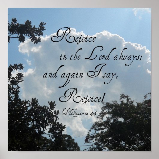 ピリピ4:4 ポスター (正面)