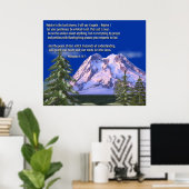 ピリピ4:6ポスター ポスター (ホームオフィス)