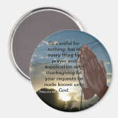 ピリピ4;6磁石 マグネット (正面/裏面)