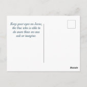 ピリピ4:6-7何も気にしないで ポストカード (裏面)