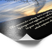 ピリピ4:6,7何も求めないようにせよ フォトプリント (角)