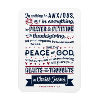 ピリピ4:6, 7 マグネット