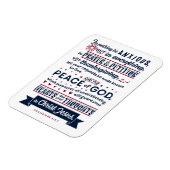 ピリピ4:6, 7 マグネット (左側)