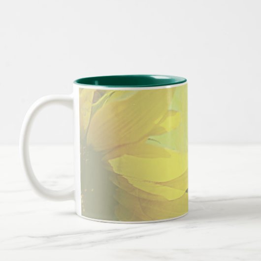 ピリピ4:7神の平安はあなたのハートを守る ツートーンマグカップ (左)