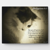 ピリピ4:7 フォトプラーク (正面)