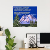 ピリピ4:7 ポスター (ホームオフィス)